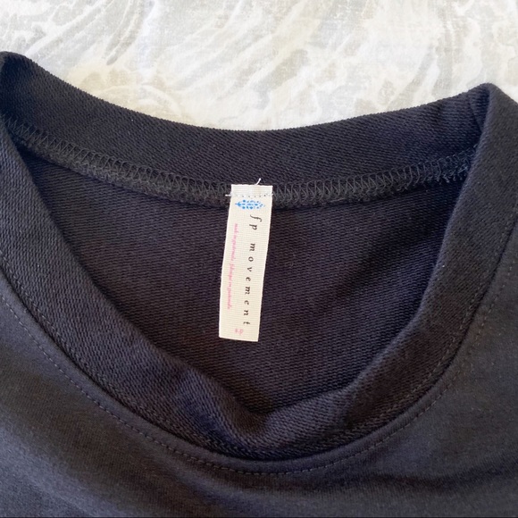 FREE PEOPLE Movement Sunny Set Black Coordinating 2 Piece Set Small NEW NWT - Picture 4 of 15